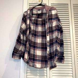 Women's flannel, american eagle size small